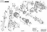 Bosch 3 603 A28 570 PSB 750 RCE Percussion Drill PSB750RCE Spare Parts